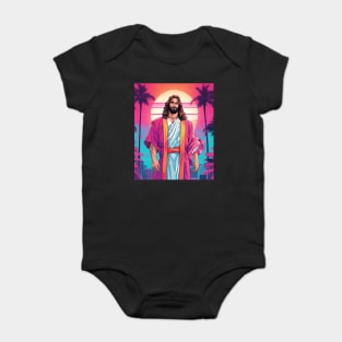 Jesus Christ All Things are Possible to Those Who Have Faith Baby Bodysuit